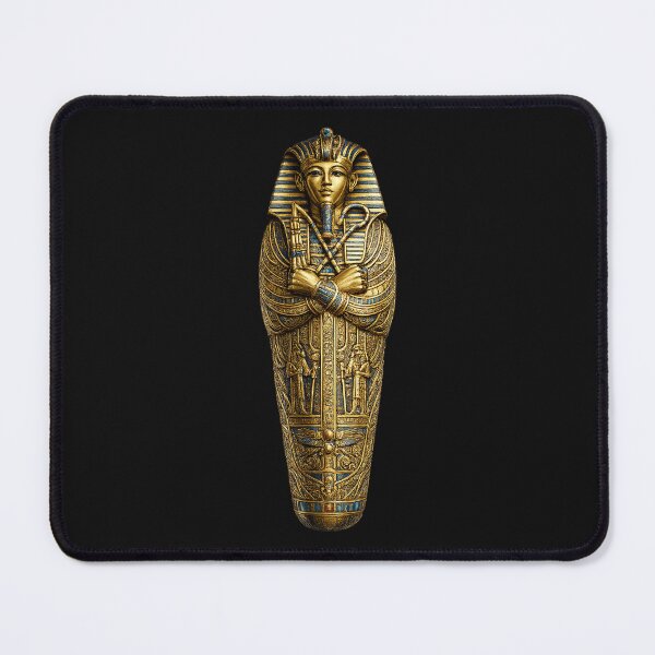 Item preview, Golden Pharaoh Sarcophagus Ancient Egypt Relic designed and sold by decasavalviki.