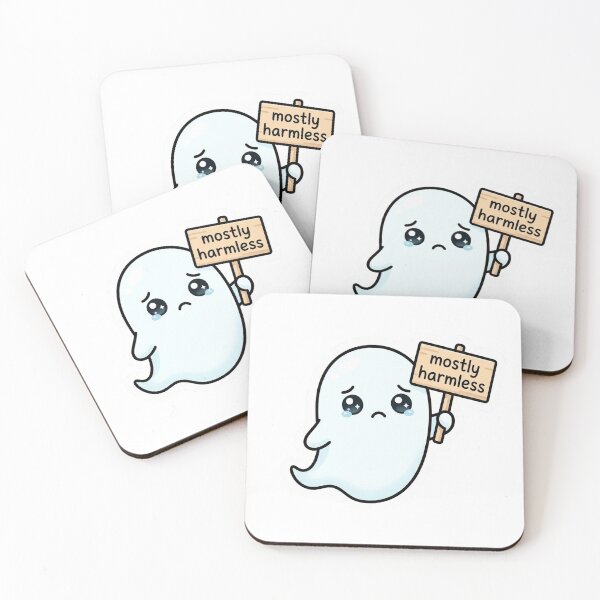 Item preview, Boo Cute Sad Ghost Sticker designed and sold by LiamAura.
