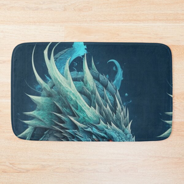 Item preview, Azure Dragon Crest in Ocean designed and sold by BodaZZ.