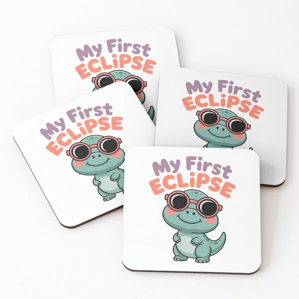 Item preview, Cute Baby Dinosaur My First Solar Eclipse designed and sold by TanyaRe.