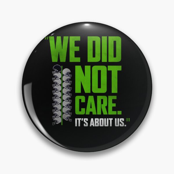 Item preview, seattle seahawks football we do not care it's about us designed and sold by ShirtAcademy.