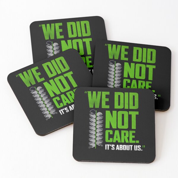 Item preview, seattle seahawks football we do not care it's about us designed and sold by ShirtAcademy.