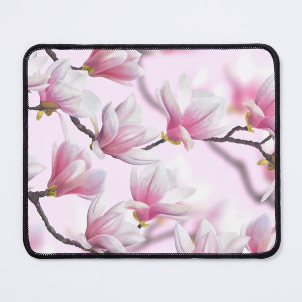 Item preview, Pink Japanese Magnolia Blossoms designed and sold by Fiona Calder Designs.