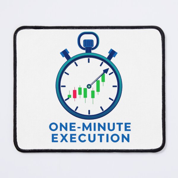 Item preview, One Minute Execution Scalper Trading Shirt designed and sold by KapiPrint.