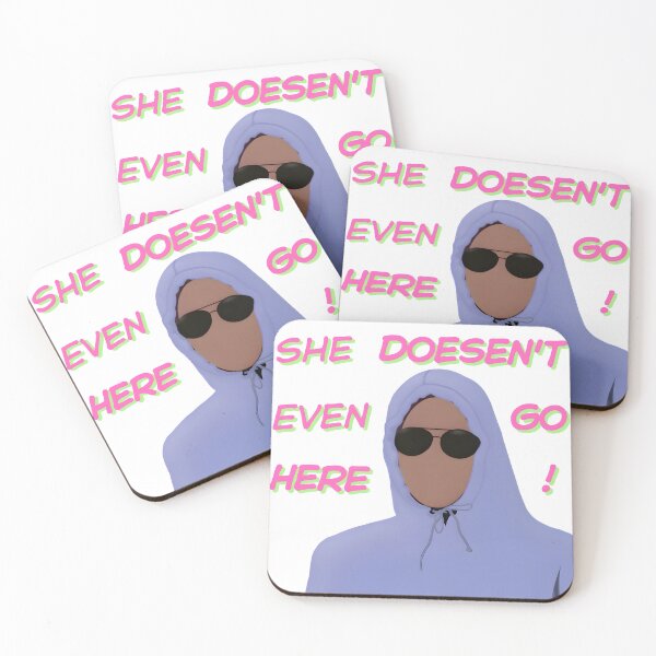 Item preview, She doesn't even go here! designed and sold by xiaxap.