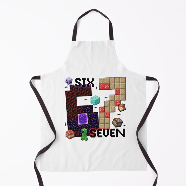 Item preview, Six Seven - Retro Blocky Gaming Voxel Art designed and sold by HBDStudio.