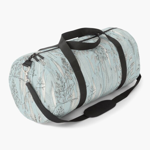 Item preview, meadow feathers celadon blue designed and sold by scrummy.