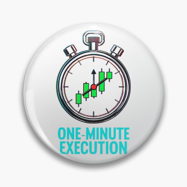 Item preview, One Minute Execution Scalper Trading Shirt designed and sold by KapiPrint.