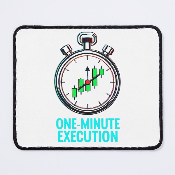 Item preview, One Minute Execution Scalper Trading Shirt designed and sold by KapiPrint.