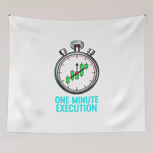 Item preview, One Minute Execution Scalper Trading Shirt designed and sold by KapiPrint.