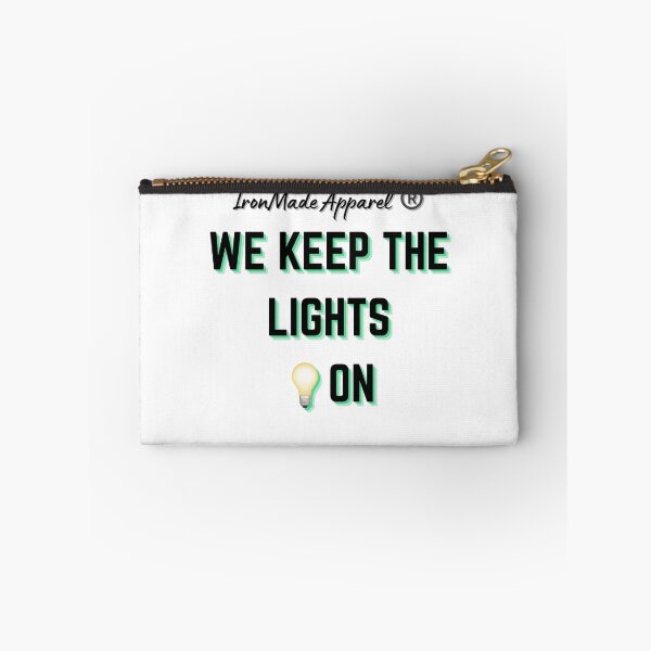 Item preview, We Keep The Lights On Electrician T-Shirt – Electrician Pride Shirt for Linemen, Electrical Workers, Apprentice & Master Electricians Gift designed and sold by IronMade Apparel.