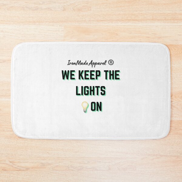 Item preview, We Keep The Lights On Electrician T-Shirt – Electrician Pride Shirt for Linemen, Electrical Workers, Apprentice & Master Electricians Gift designed and sold by IronMade Apparel.