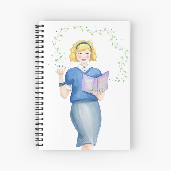 A natural witch Spiral Notebook