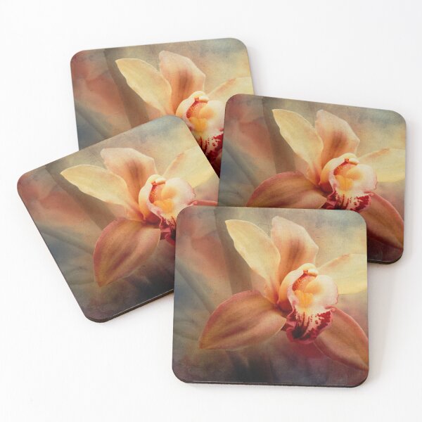 Item preview, Painterly Orchid Flower designed and sold by Dyrk Wyst Redbubble Shop.