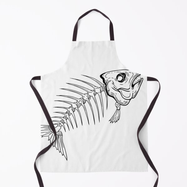 Item preview, Fish skeleton designed and sold by SpookyPieGuy.