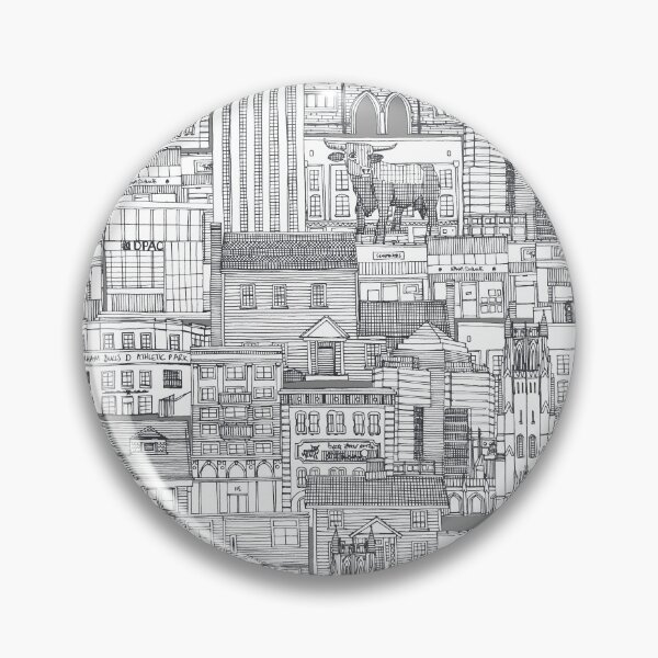 Artikelvorschau, Durham NC Toile Grau entworfen und verkauft von scrummy.