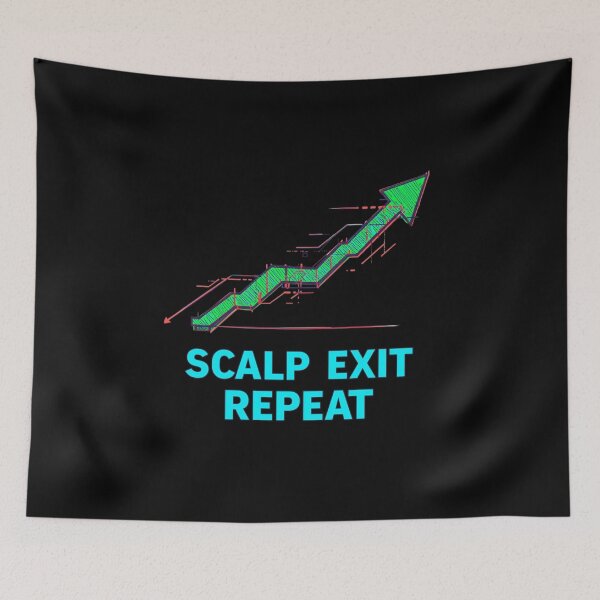 Item preview, Scalp Exit Repeat Scalper Shirt  designed and sold by KapiPrint.