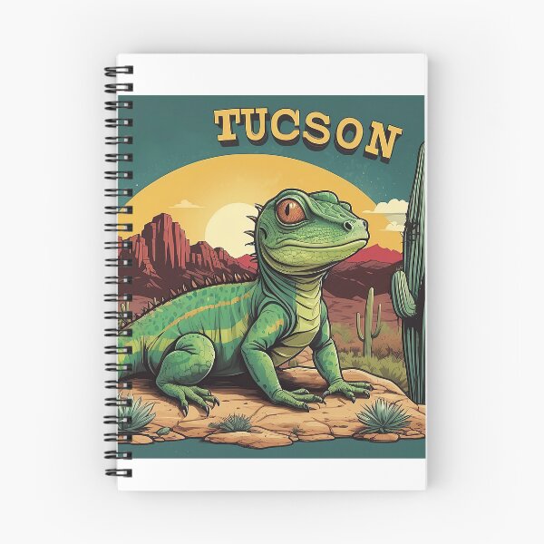 Item preview, Tucson Desert Lizard on Rock with Saguaro Cactus designed and sold by Moriarty's Digital Visions.