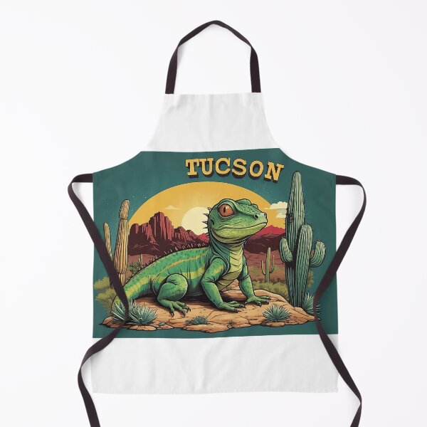 Item preview, Tucson Desert Lizard on Rock with Saguaro Cactus designed and sold by Moriarty's Digital Visions.