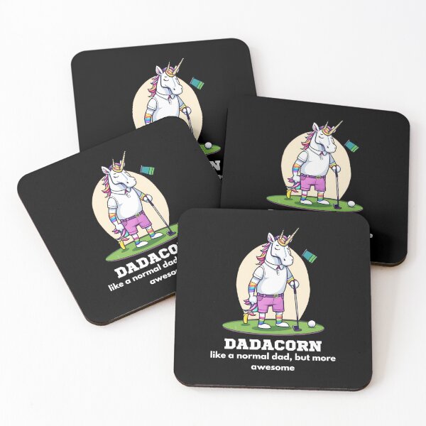 Item preview, Dadacorn Unicorn Dad Golfer Dad designed and sold by sydney-syder.