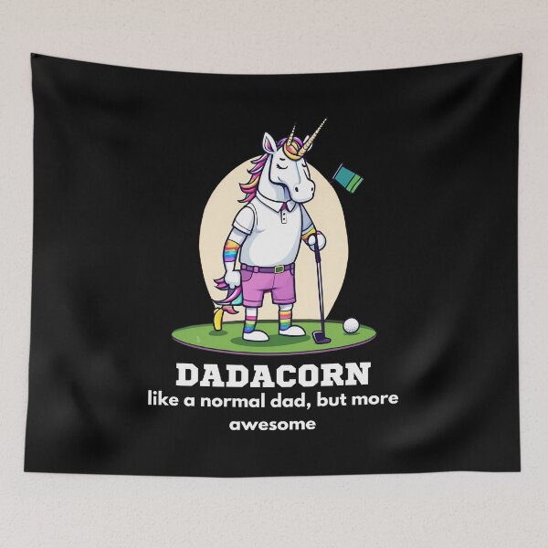 Item preview, Dadacorn Unicorn Dad Golfer Dad designed and sold by sydney-syder.