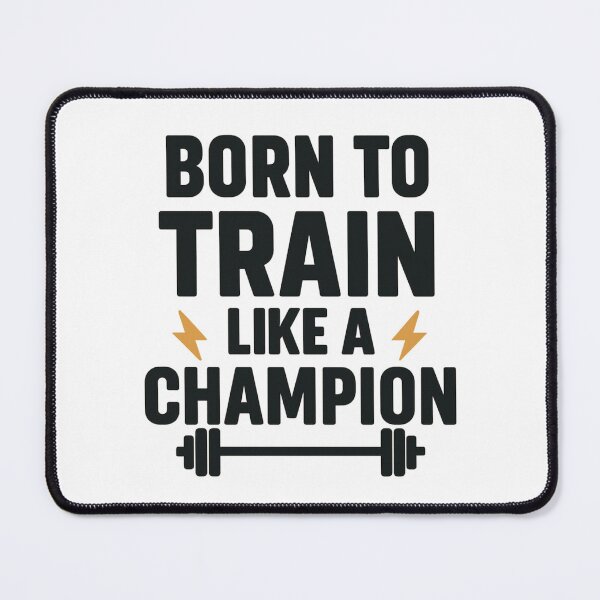 Item preview, Born To Train Like A Champion - Lightning Bolt designed and sold by LoudVictory.