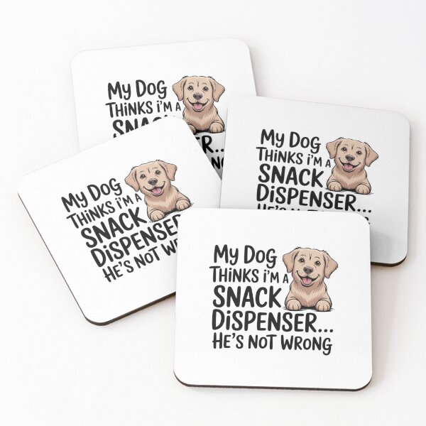 Item preview, My Dog Thinks I'm A Snack Dispenser He's Not Wrong designed and sold by Chris-graphics-art.