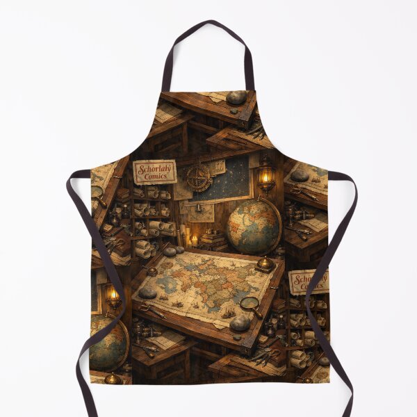 Item preview, The Cartographer’s Map Room - Scholarly Dark Academia designed and sold by bapupa.