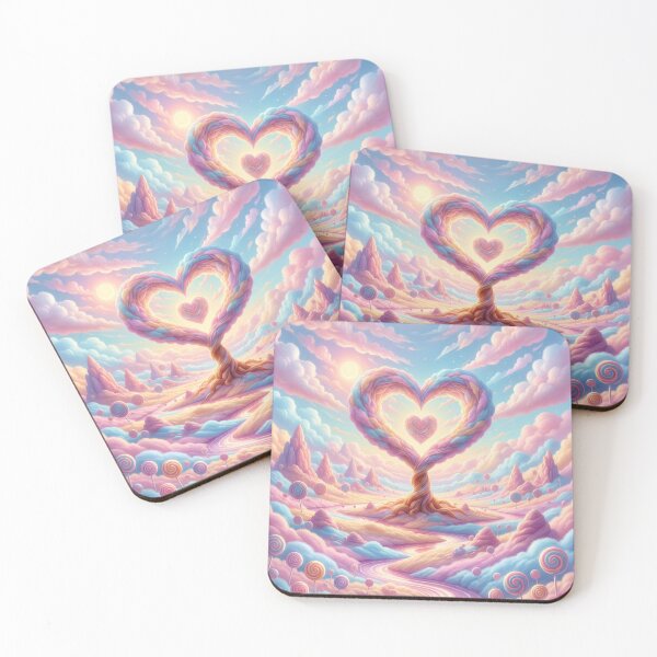 Item preview, Heart Candy Fantasy Tree – Dream Path Landscape designed and sold by Herzbaumatelier.