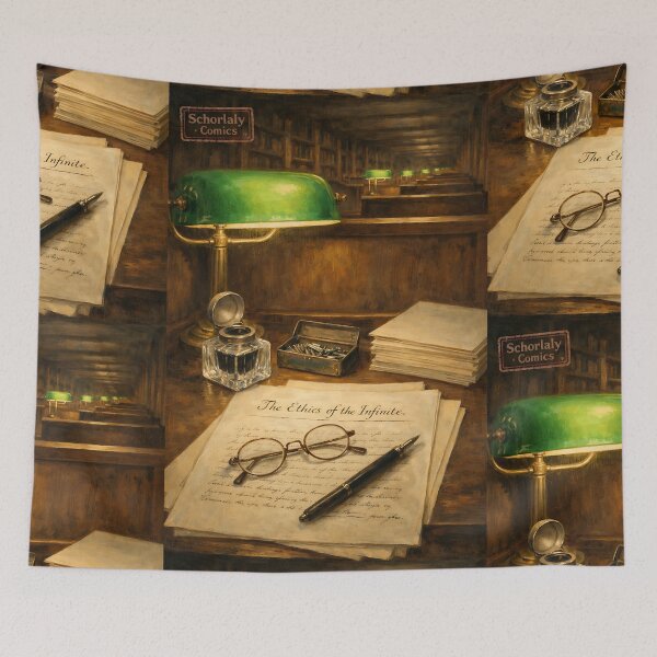 Item preview, The Midnight Scriptorium - Scholarly Dark Academia designed and sold by bapupa.