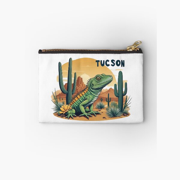 Item preview, Tucson Desert Lizard Under Saguaro Cactus designed and sold by Moriarty's Digital Visions.
