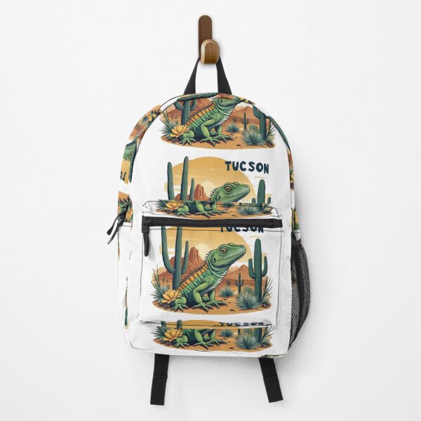 Item preview, Tucson Desert Lizard Under Saguaro Cactus designed and sold by Moriarty's Digital Visions.