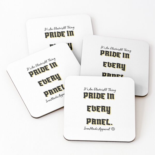 Item preview, Pride In Every Panel Electrician T-Shirt | Electrician Pride Tee for Skilled Trades, Lineman & Electrical Worker Gift designed and sold by IronMade Apparel.