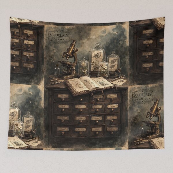 Item preview, The Naturalist’s Specimen Cabinet - Scholarly Dark Academia designed and sold by bapupa.