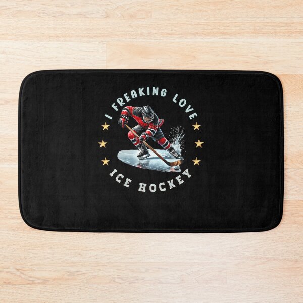 Item preview, I Freaking Love Ice Hockey designed and sold by AmazingShop12.