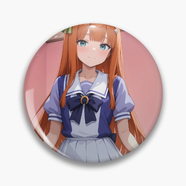 Item preview, Silence Suzuka Pure Innocence Uma Musume Pretty Derby Anime Girl Waifu designed and sold by Spraykart.