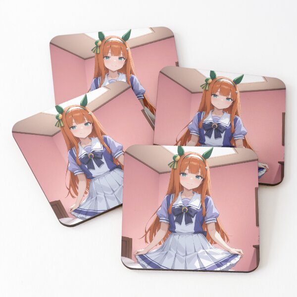 Item preview, Silence Suzuka Pure Innocence Uma Musume Pretty Derby Anime Girl Waifu designed and sold by Spraykart.