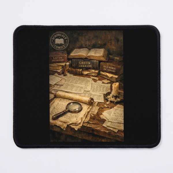 Item preview, The Philologist’s Desk - Scholarly Dark Academia designed and sold by bapupa.