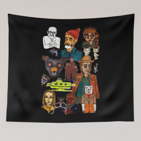 Item preview, Wes Anderson - ink atmosphere 18647  designed and sold by ShirtAcademy.
