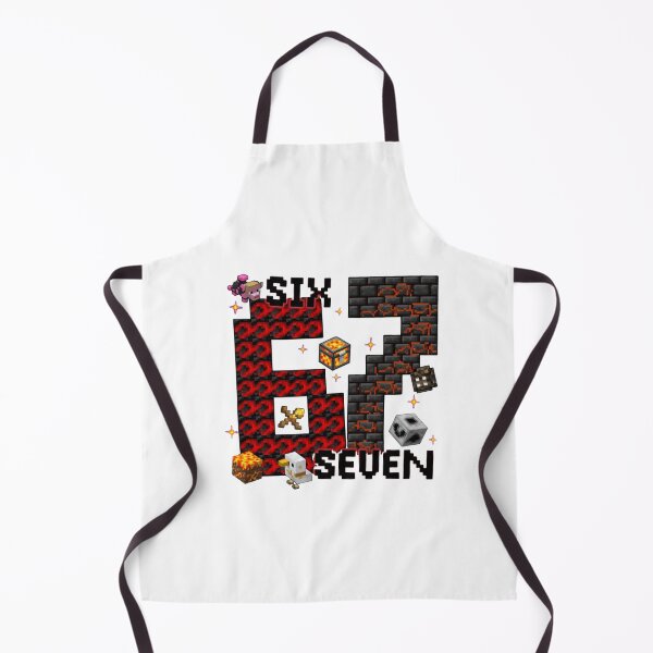 Item preview, Six Seven - Retro Blocky Gaming Voxel Art designed and sold by HBDStudio.