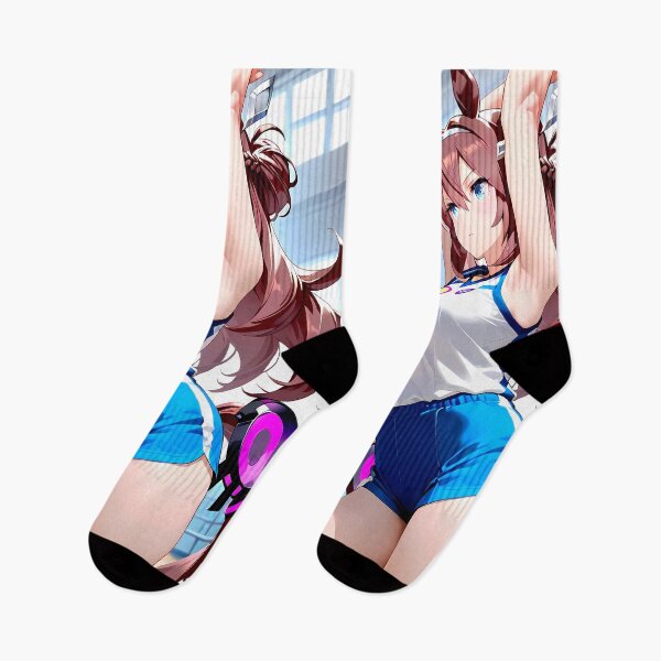 Item preview, Mihono Bourbon Uma Musume Gym Training Power Pose designed and sold by Spraykart.