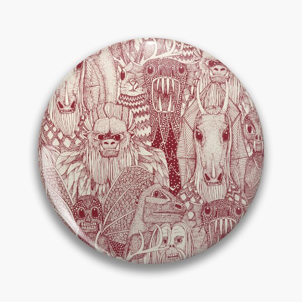 Item preview, cryptid crowd red pearl designed and sold by scrummy.