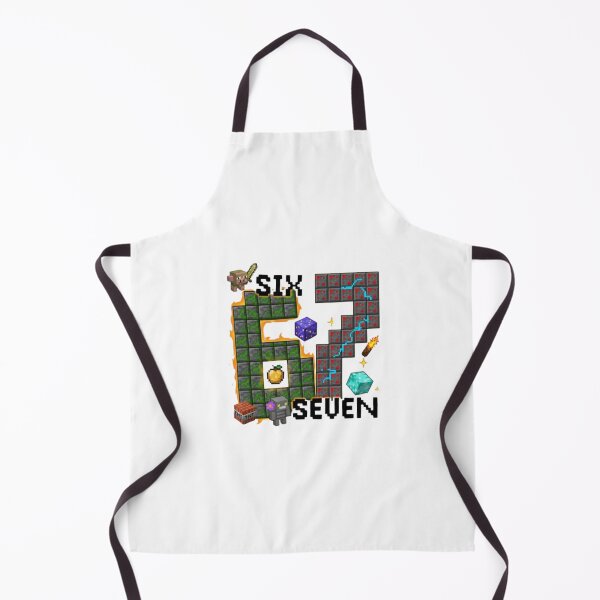 Item preview, Six Seven - Retro Blocky Gaming Voxel Art designed and sold by HBDStudio.