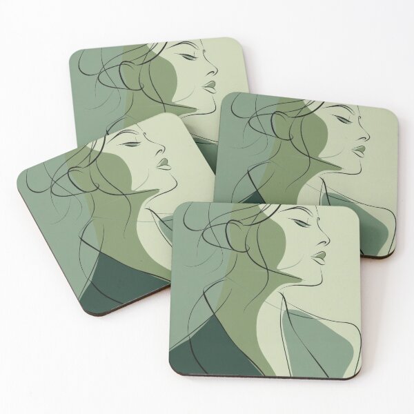 Item preview, Profile outline of a woman designed and sold by anytka.