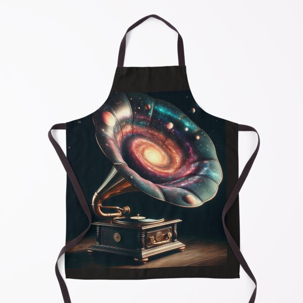 Item preview, Galactic Gramophone – Cosmic Music Illustration designed and sold by Dogandesighn.