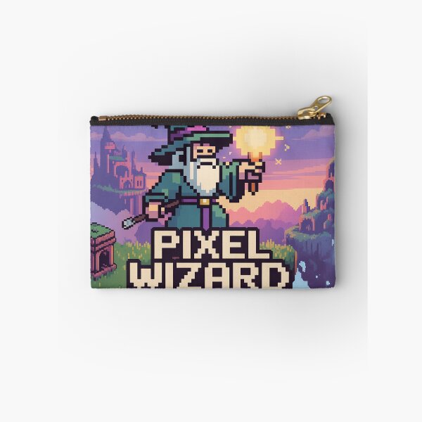 Item preview, Pixel Wizard Mage – 8-Bit RPG Pixel Character designed and sold by roninlabstudio.