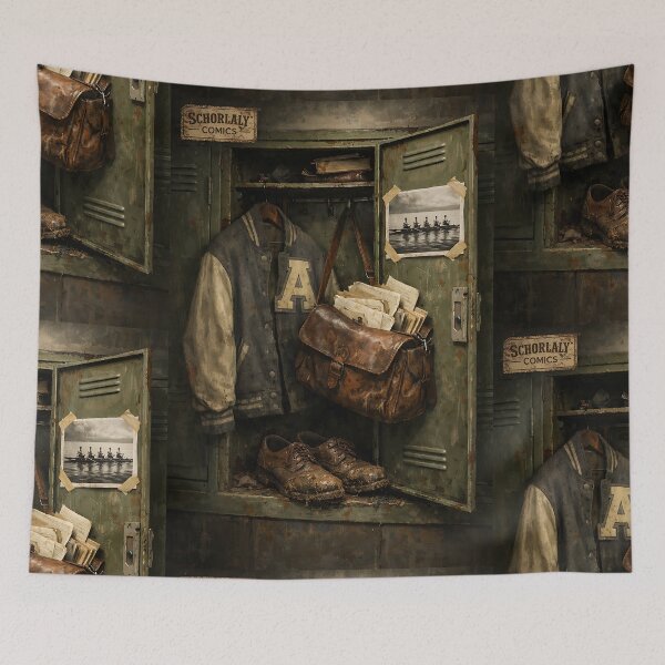 Item preview, The Prep-School Locker - Vintage Dark Academia designed and sold by bapupa.