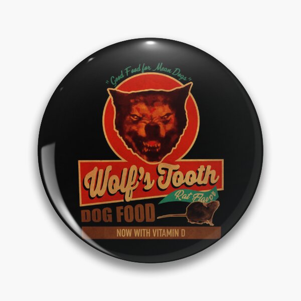 Item preview, Wolf Tooth Dog Food Now With Vitamin D Good Food For Mean Dogs designed and sold by ShirtAcademy.