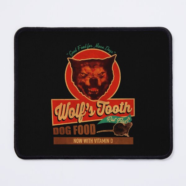Item preview, Wolf Tooth Dog Food Now With Vitamin D Good Food For Mean Dogs designed and sold by ShirtAcademy.