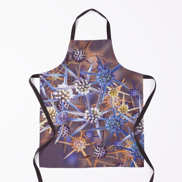 Item preview, Blue Sea Holly Spiky Flower Thistle Eryngiums designed and sold by Fiona Calder Designs.